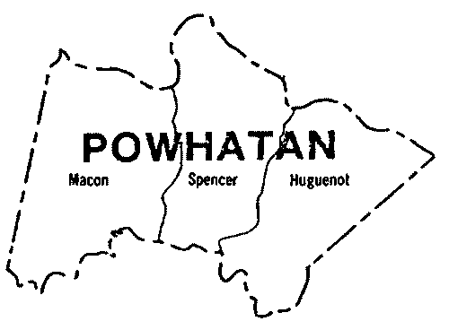 Powhatan County, Virginia  1810
