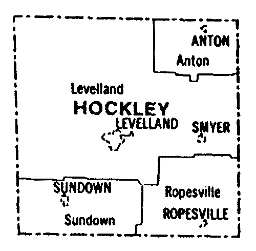 Hockley County, Texas  1900-1910-1920