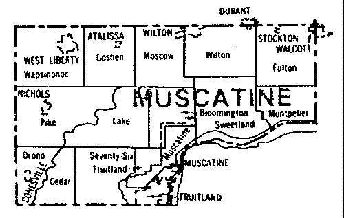 Muscatine County, Iowa  1840